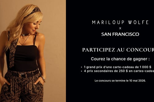 Concours Gagnez l'une des 5 cartes-cadeaux San Francisco!