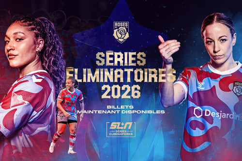 Concours Gagnez l'une des deux paires de billets pour Les Roses en séries éliminatoires au Stade Boréale à Laval!