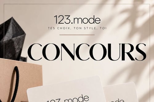 Concours Gagnez l'une des trois cartes-cadeaux 123.mode de 100$!