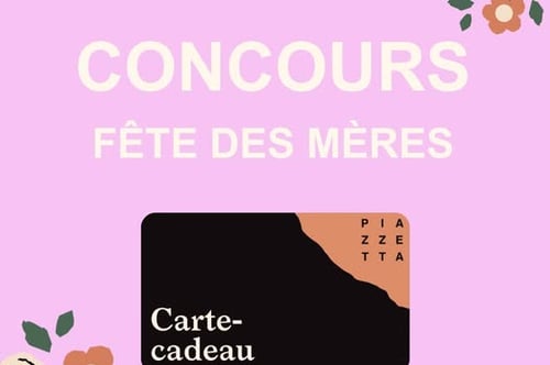 Concours Gagnez l'une des trois cartes-cadeaux de 100$ la Piazzetta!