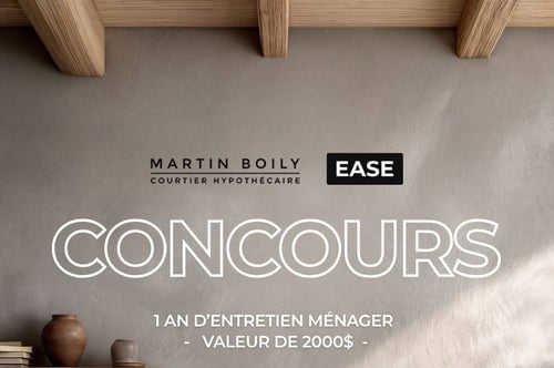 Concours Gagnez un an d'entretien ménager!