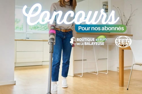 Concours Gagnez un aspirateur rechargeable Sebo Balance A1!