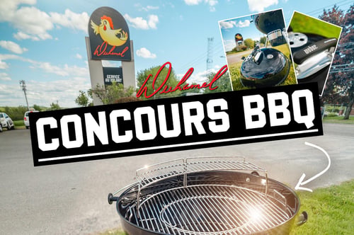 Concours Gagnez un barbecue au charbon!