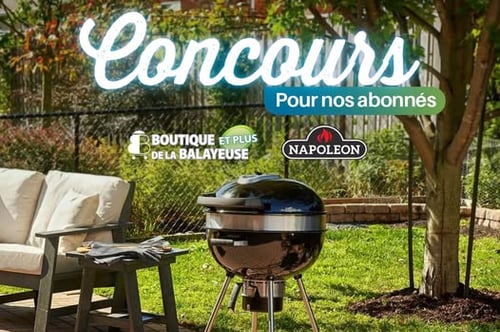 Concours Gagnez un BBQ au charbon de bois Napoléon, d’une valeur de 449$!