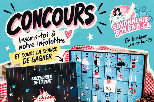 Concours Gagnez un calendrier de l'avent Bon Bain!