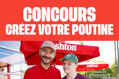 Concours Gagnez un certificat-cadeau Ashton de 100$!
