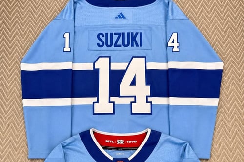 Concours Gagnez un chandail édition spéciale de Nick Suzuki!