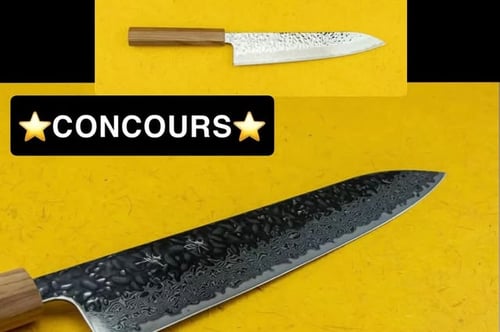 Concours Gagnez un couteau Japonais!