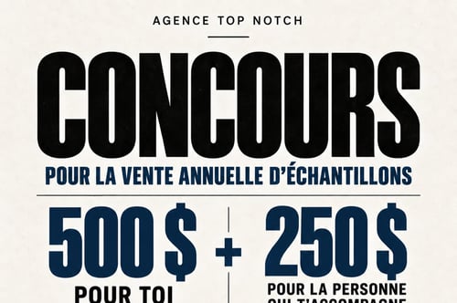Concours Gagnez un crédit magasinage de 500$ et 1 crédit de 250$ pour votre ami!