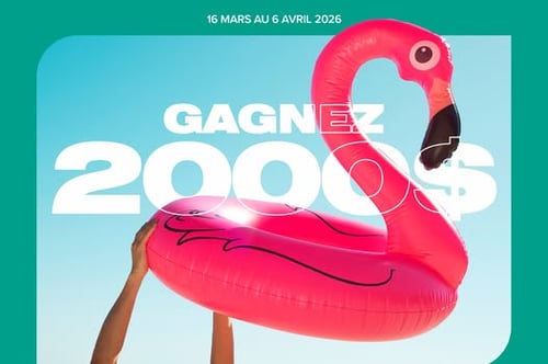 Concours Gagnez un crédit voyage de 2000$!
