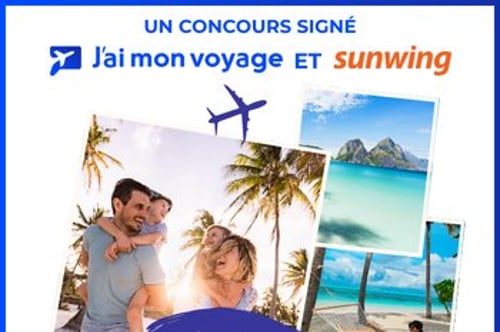 Concours Gagnez un crédit voyage de 2500$!