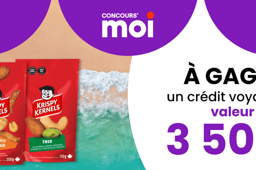 Concours Gagnez un crédit voyage de 3500$!