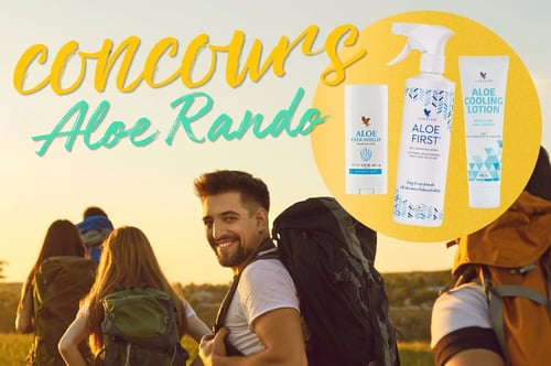 Concours Gagnez un déo en bâton à l'aloès, un spray hydratant et une lotion rafraîchissante pour les muscles!