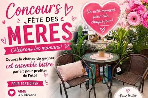 Concours Gagnez un ensemble Bistro!