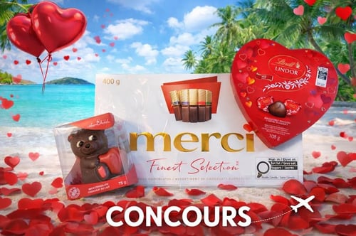Concours Gagnez un ensemble chocolaté!
