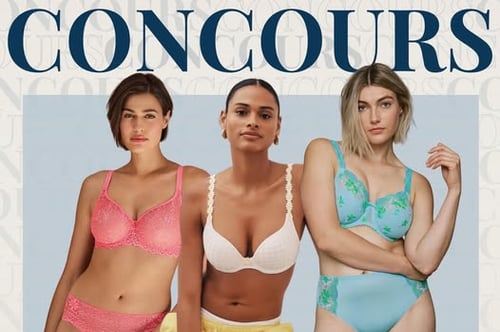 Concours Gagnez un ensemble de lingerie!