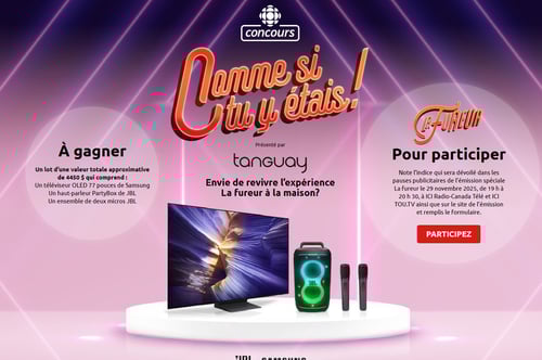 Concours Gagnez un ensemble électronique de 4450 $ avec Tanguay et La Fureur