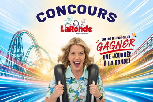 Concours Gagnez un forfait familial pour une journée à La Ronde!