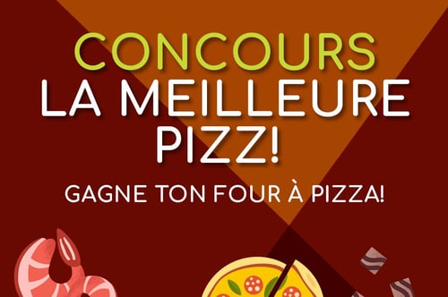 Concours Gagnez un four à pizza d'une valeur de 600$!
