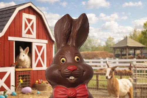 Concours Gagnez un lapin géant en chocolat!