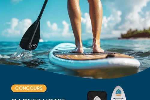 Concours Gagnez un paddle board Club APRIL Marine!