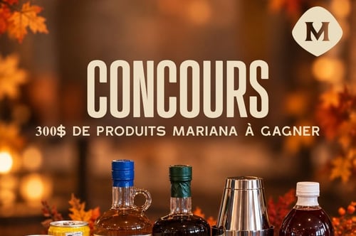 Concours Gagnez un panier cadeau rempli de produits de la Distillerie Mariana!