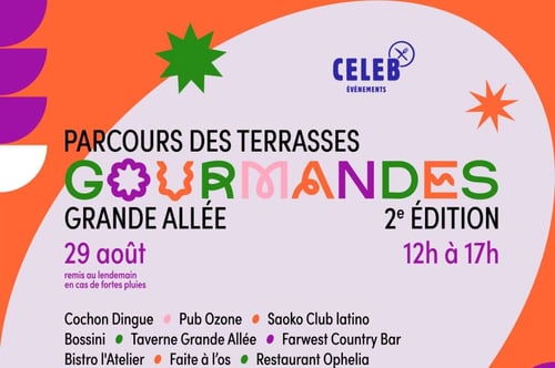 Concours Gagnez un parcours des terrasses gourmandes Grande Allée!