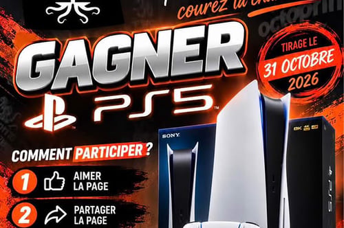 Concours Gagnez un PS5!