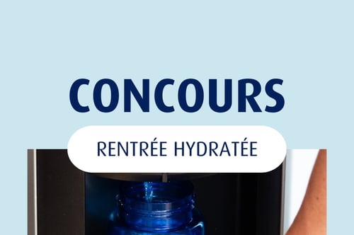 Concours Gagnez un refroidisseur d’eau pour ta salle des profs (ou salle du personnel)
