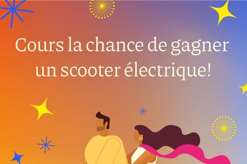 Concours Bulles de Nuit – Gagne l’un des 3 scooters électriques personnalisés!