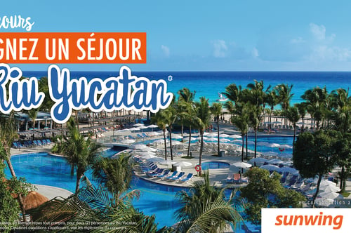 Concours Gagnez un séjour au Riu Yucatan!
