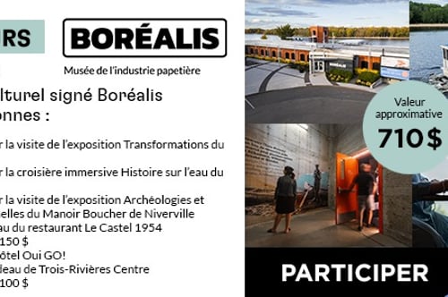 Concours Gagnez un séjour culturel signé Boréalis pour 2 personnes !