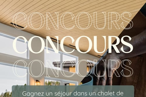 Concours Gagnez un Séjour dans le Luxueux Chalet Chic Ouaté pour 10 Personnes