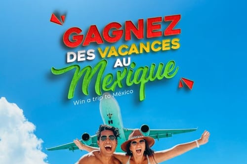 Concours Gagnez un séjour de rêve au Mexique!
