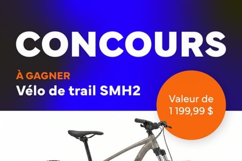 Concours Gagnez un vélo de trail SMH2!