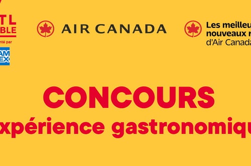 Concours Gagnez un voyage culinaire pour deux personnes!