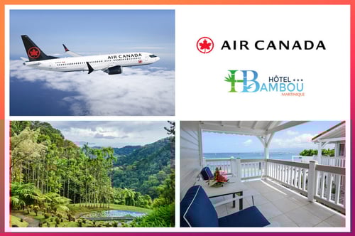 Concours Gagnez un voyage de rêve pour 2 personnes en Martinique!
