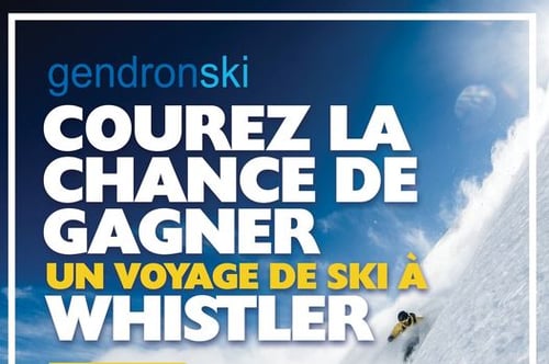 Concours Gagnez un voyage de ski à Whistler pour deux personnes!