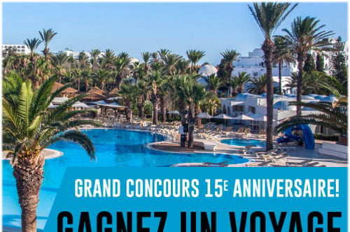 Concours Gagnez un Voyage en Tunisie