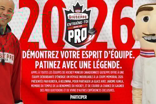 Concours Gagnez un voyage inoubliable à la coupe Memorial 2026!