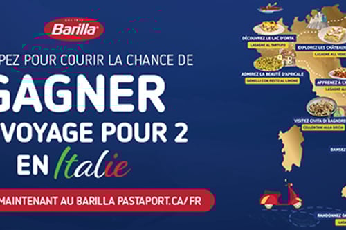 Concours GAGNEZ UN VOYAGE POUR 2 EN ITALIE !
