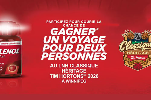 Concours Gagnez un voyage pour deux personnes au LNH Classique Heritage Tim Hortons!
