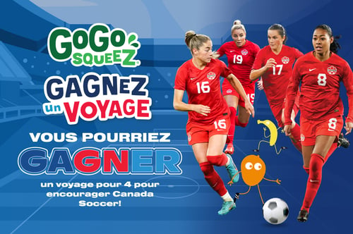 Concours Gagnez un voyage pour quatre pour encourager Canada Soccer!