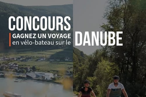 Concours Gagnez un voyage vélo-bateau le long du Danube!