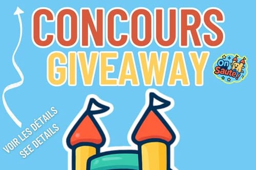 Concours Gagnez un week-end de location GRATUIT du jeu gonflable de votre choix !
