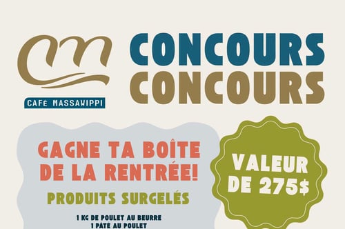 Concours Gagnez une boîte repas de la rentrée!