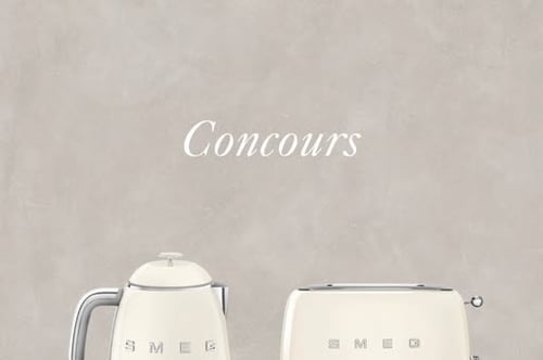 Concours Gagnez une bouilloire électrique et un grille-pain SMEG!