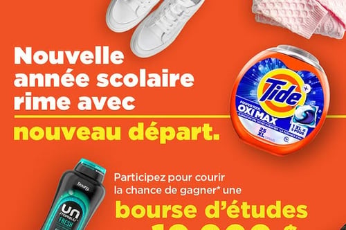 Concours Gagnez une bourse d'études de 10 000$!