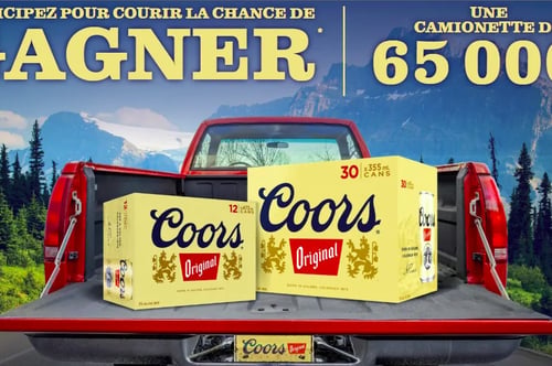 Concours Gagnez une camionnette d'une valeur de 65 000$!