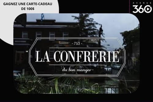 Concours Gagnez une carte cadeau de 100$ la confrèrie!
